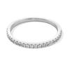 Thumbnail Image 1 of 1/6 CT. T.W. Certified Lab-Created Diamond Band in 14K White Gold (F/SI2)