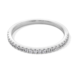 1/6 CT. T.W. Certified Lab-Created Diamond Band in 14K White Gold (F/SI2)