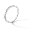 Thumbnail Image 3 of 1/6 CT. T.W. Certified Lab-Created Diamond Band in 14K White Gold (F/SI2)