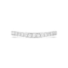 Thumbnail Image 3 of Enchanted Star 3/4 CT. T.W. Certified Lab-Created Diamond Anniversary Band in 14K White Gold (F/VS2)