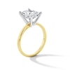 Thumbnail Image 3 of 3 CT. Radiant-Cut Certified Lab-Created Diamond Solitaire Engagement Ring in 14K Gold (F/VS2)