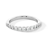 Thumbnail Image 1 of 1/2 CT. T.W. Certified Lab-Created Diamond Band in 14K White Gold (I/SI2)