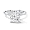 Thumbnail Image 1 of 3 CT. Radiant-Cut Certified Lab-Created Diamond Solitaire Engagement Ring in 14K White Gold (F/VS2)