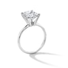 Thumbnail Image 3 of 3 CT. Radiant-Cut Certified Lab-Created Diamond Solitaire Engagement Ring in 14K White Gold (F/VS2)