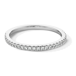 1/5 CT. T.W. Certified Lab-Created Diamond Band in 14K White Gold (I/SI2)