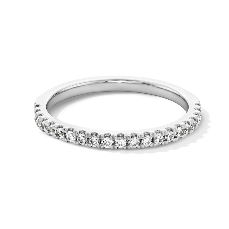 Main Image 1 of 1/4 CT. T.W. Certified Lab-Created Diamond Band in 14K White Gold (F/SI2)