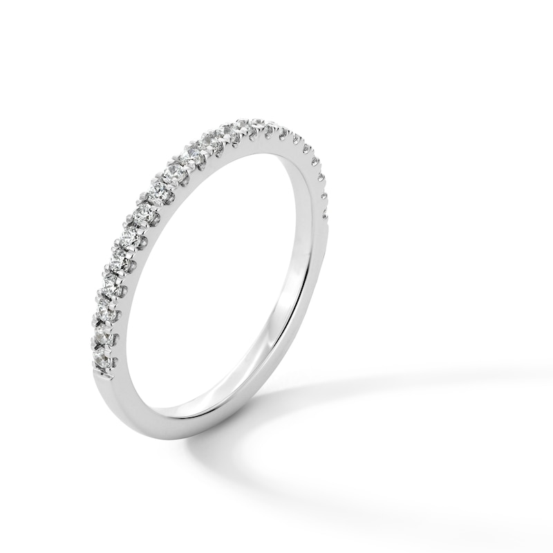 Main Image 3 of 1/4 CT. T.W. Certified Lab-Created Diamond Band in 14K White Gold (F/SI2)