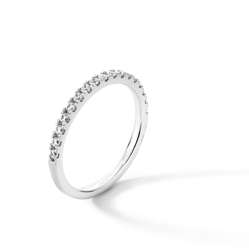 Main Image 3 of 1/4 CT. T.W. Certified Lab-Created Diamond Band in 14K White Gold (I/SI2)