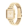 Thumbnail Image 2 of Ladies' Coach Cass Crystal Accent Gold-Tone IP Watch with Square Gold-Tone Dial (Model: 14504495)