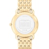 Thumbnail Image 3 of Ladies' Coach Elliot Gold-Tone IP Watch with Ivory Floral Dial (Model: 14504517)