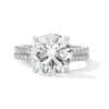 Thumbnail Image 1 of 5-5/8 CT. T.W. Certified Lab-Created Diamond Bridal Set in 14K White Gold (F/VS2)