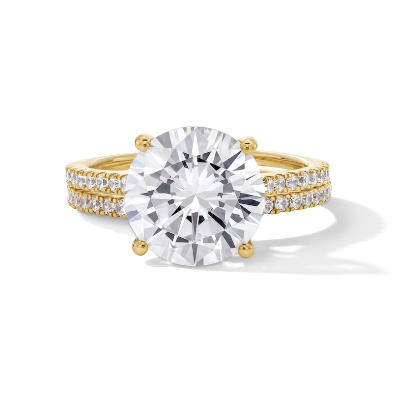 Main Image 1 of 5-5/8 CT. T.W. Certified Lab-Created Diamond Bridal Set in 14K Gold (F/VS2)