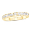 Thumbnail Image 1 of 3/8 CT. T.W. Baguette and Round Diamond Anniversary Band in 10K Gold