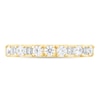 Thumbnail Image 3 of 3/8 CT. T.W. Baguette and Round Diamond Anniversary Band in 10K Gold