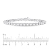 Thumbnail Image 2 of 2-7/8 CT. T.W. Diamond Miracle Tennis Bracelet in 10K White Gold