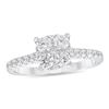 Thumbnail Image 1 of 7/8 CT. T.W. Diamond Quad Engagement Ring in 10K White Gold