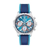 Thumbnail Image 1 of Men's Bulova Marine Star Blue Leather Strap Chronograph Watch with Blue Dial (Model: 96B460)