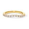 Thumbnail Image 1 of 1/2 CT. T.W. Certified Lab-Created Diamond Contour Band in 14K Gold (F/VS2)