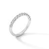 Thumbnail Image 2 of 1/2 CT. T.W. Certified Lab-Created Diamond Wedding Band in 14K White Gold (F/VS2)