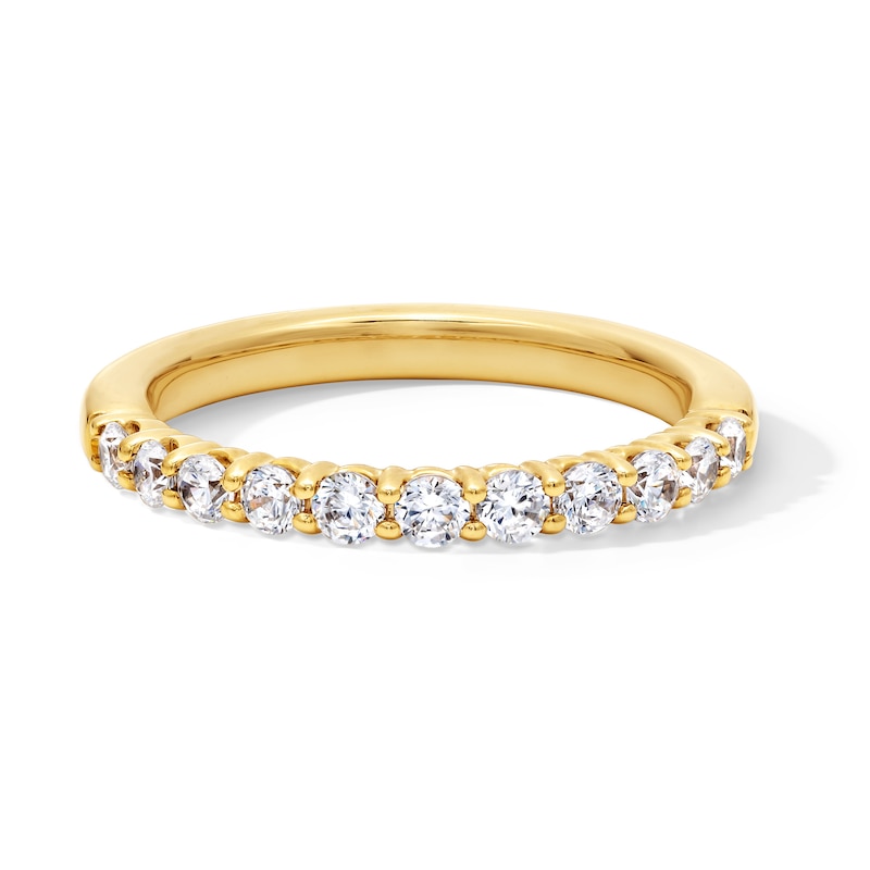 Main Image 1 of 1/2 CT. T.W. Certified Lab-Created Diamond Wedding Band in 14K Gold (F/VS2)