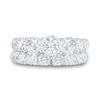 Thumbnail Image 2 of 3 CT. T.W. Diamond Miracle Three Stone Bridal Set in 14K White Gold