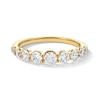 Thumbnail Image 1 of 1 CT. T.W. Certified Lab-Created Diamond Graduated Nine Stone Band in 14K Gold (F/VS2)