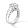 Thumbnail Image 2 of 3 CT. Certified Lab-Created Diamond Solitaire Cigar Band Engagement Ring in 14K White Gold (F/VS2)