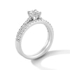 Thumbnail Image 3 of 1 CT. T.W. Princess-Cut Diamond Bridal Set in 14K White Gold