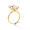 Thumbnail Image 2 of 6-1/4 CT. T.W. Radiant-Cut Certified Lab-Created Diamond Engagement Ring in 14K Gold (F/VS2)