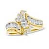 Thumbnail Image 1 of Previously Owned - 1 CT. T.W. Marquise Diamond Bridal Set in 14K Gold with Diamond Accents