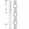 Thumbnail Image 2 of Previously Owned - 3 CT. T.W. Diamond Circle Track Bracelet in 14K White Gold