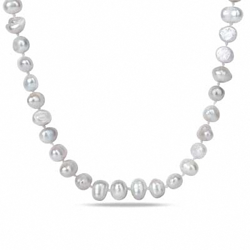 Previously Owned-8.0-9.0mm Freshwater Cultured Pearl Strand Necklace