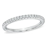 Thumbnail Image 1 of Previously Owned - Vera Wang Love Collection 1/4 CT. T.W. Diamond Anniversary Band in 14K White Gold