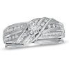 Thumbnail Image 1 of Previously Owned - 1/5 CT. T.W. Diamond Bridal Set in 10K White Gold