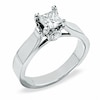 Thumbnail Image 1 of Previously Owned - 1 CT. T.W. Princess-Cut Diamond Solitaire Engagement Ring in 14K White Gold