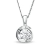 Thumbnail Image 0 of Previously Owned - 1/5 CT.  Canadian Diamond Solitaire Pendant in 14K White Gold (I/I2)