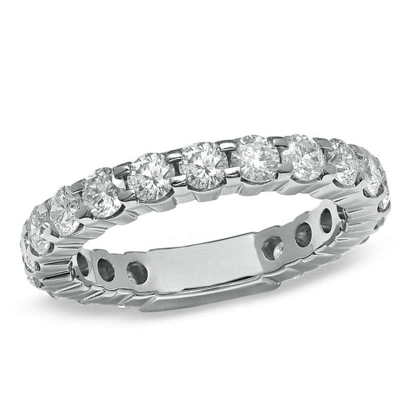 Main Image 1 of Previously Owned - 2 CT. T.W. Diamond Eternity Band in 14K White Gold