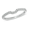 Thumbnail Image 1 of Previously Owned - For Eternity 1/4 CT. T.W. Diamond Contour Wedding Band in 14K White Gold