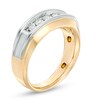 Thumbnail Image 2 of Previously Owned - 1/2 CT. T.W. Diamond Five Stone Anniversary Band in 10K Two-Tone Gold