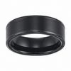 Thumbnail Image 0 of Previously Owned - Triton Men's 8.0mm Black Tungsten Carbide Wedding Band