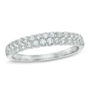 Thumbnail Image 1 of Previously Owned - 1/2 CT. T.W. Diamond Two Row Band in 14K White Gold