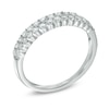 Thumbnail Image 2 of Previously Owned - 1/2 CT. T.W. Diamond Two Row Band in 14K White Gold