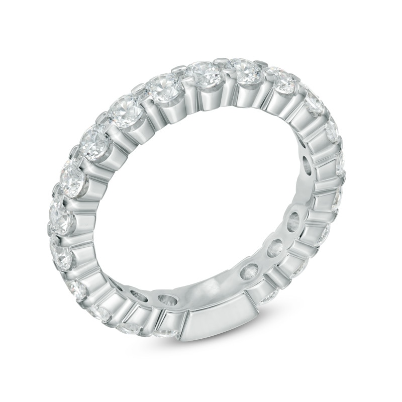 Previously Owned - 2 CT. T.W. Diamond Eternity Band in 14K White Gold