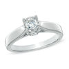 Thumbnail Image 1 of Previously Owned - 1/2 CT. T.W. Diamond Engagement Ring in 10K White Gold