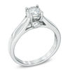 Thumbnail Image 2 of Previously Owned - 1/2 CT. T.W. Diamond Engagement Ring in 10K White Gold