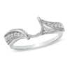 Thumbnail Image 0 of Previously Owned - 1/4 CT. T.W. Diamond Vintage-Style Solitaire Enhancer in 14K White Gold