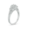 Thumbnail Image 1 of Previously Owned - 1/2 CT. T.W. Diamond Three Stone Frame Ring in 14K White Gold