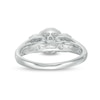 Thumbnail Image 3 of Previously Owned - 1/2 CT. T.W. Diamond Three Stone Frame Ring in 14K White Gold