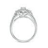 Thumbnail Image 6 of Previously Owned - 1/2 CT. T.W. Diamond Three Stone Frame Ring in 14K White Gold