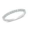 Thumbnail Image 0 of Previously Owned - Ladies' 1/4 CT. T.W.  Diamond Wedding Band in 14K White Gold (I/SI2)